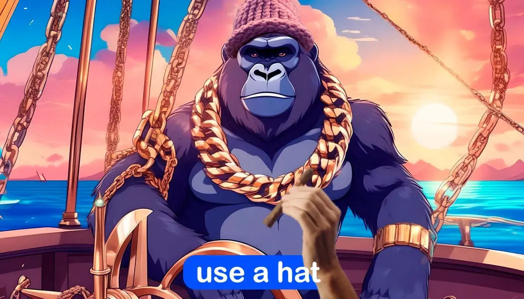 use a hat